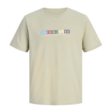 JACK & JONES JORNANTUCKET BRANDING TEE SS 12297899-5016627 Κhaki