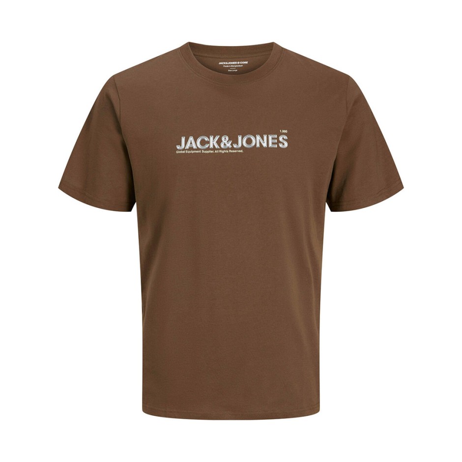 JACK & JONES Jorbellagio Back Tee SS Crew Neck, Bianco, XS Uomo