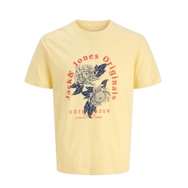 JACK & JONES JORAZUR TEE SS CREW NECK 12286056-4866353 Yellow