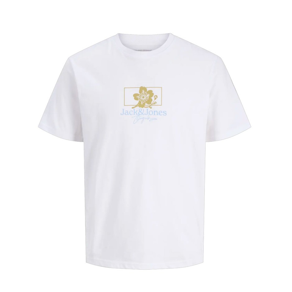 JACK & JONES JORAZUR TEE SS CREW NECK 12286056-4866351 White