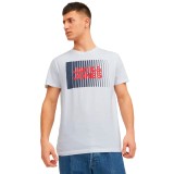 JACK & JONES JJECORP LOGO TEE PLAY SS 12233999-4206249 Λευκό