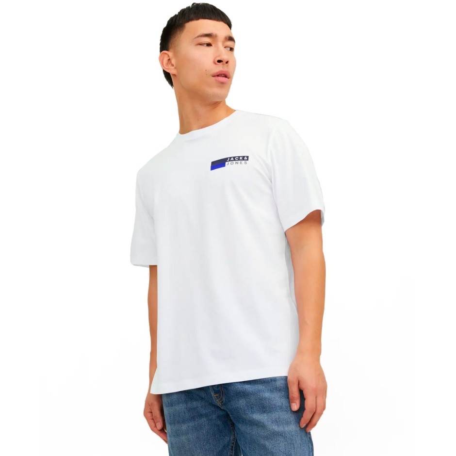 JACK & JONES JJECORP LOGO TEE PLAY SS 12233999-4340458 White