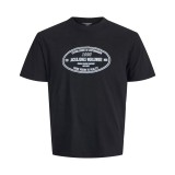Ανδρική Κοντομάνικη Μπλούζα Μαύρη - Jack & Jones Εικόνα 
