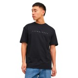 Ανδρική Κοντομάνικη Μπλούζα Μαύρη - Jack & Jones JJestar Εικόνα 