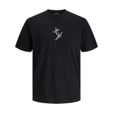 JACK & JONES JORRASCAL TEE SS CREW NECK 12286154-4867186 Black Image 