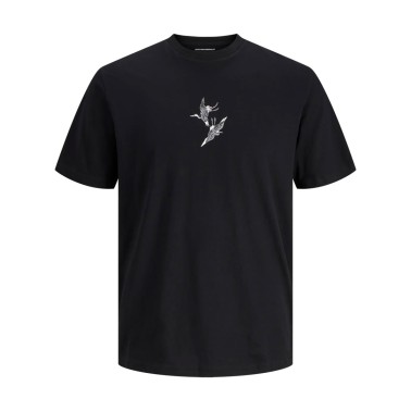 JACK & JONES JORRASCAL TEE SS CREW NECK 12286154-4867186 Black