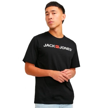 JACK & JONES JJECORP OLD LOGO TEE SS O-NECK  NOOS 12137126-2777789 Black