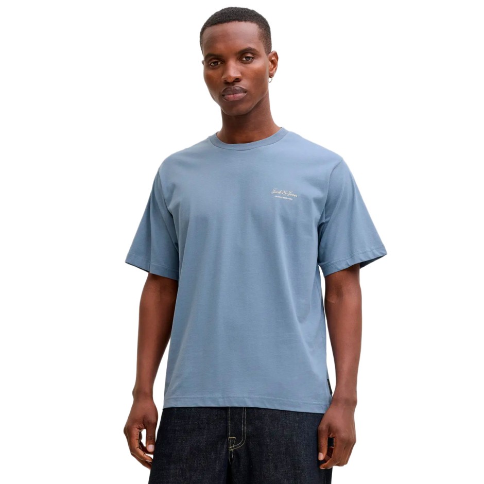 JACK & JONES  JJEARCHIVE GRAPHIC TEE SS O NECK NOOS 12287990-4901888 Blue