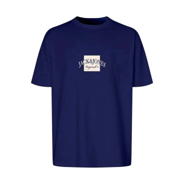 JACK & JONES JORBOSTON TEE SS CREW NECK FST 12277888-4764818 Blue