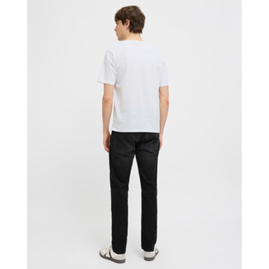 JJ REBEL PRINT TEE SS O-NECK NOOS 12268880-WHITE White