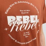 JJ REBEL JREBGRAY TEE SS CREW NECK 12282381-BOMBAY BROWN Brown Image 1