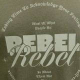 JJ REBEL JREBGRAY TEE SS CREW NECK 12282381-FOUR LEAF CLOVER Κhaki Image 1