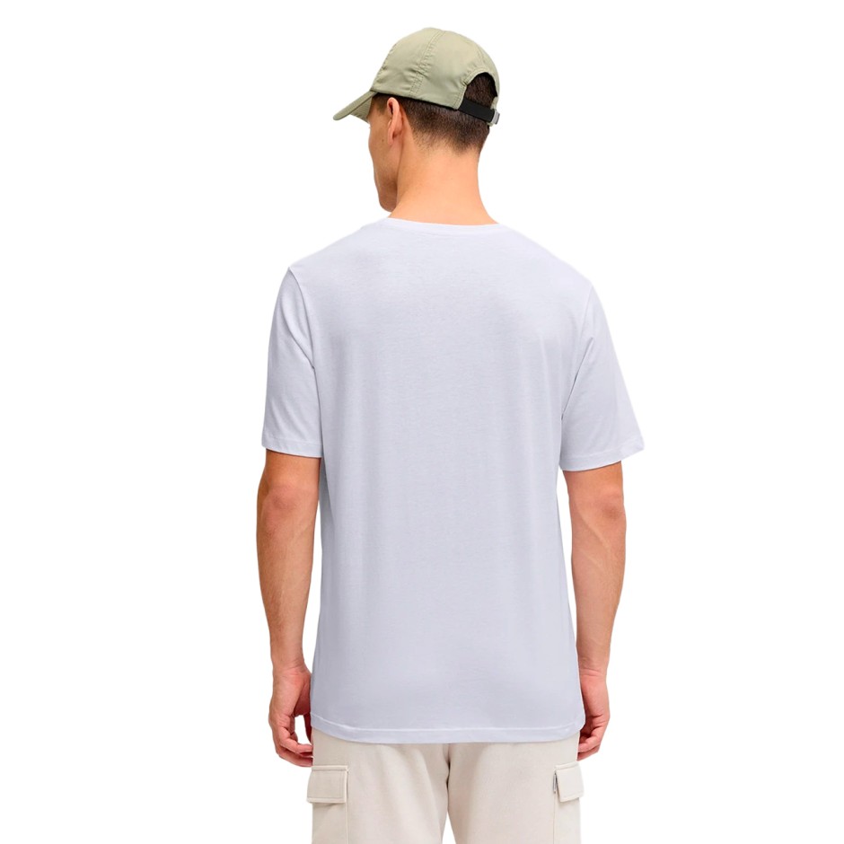Men's T-Shirt White - JJ Rebel Jrebvalde