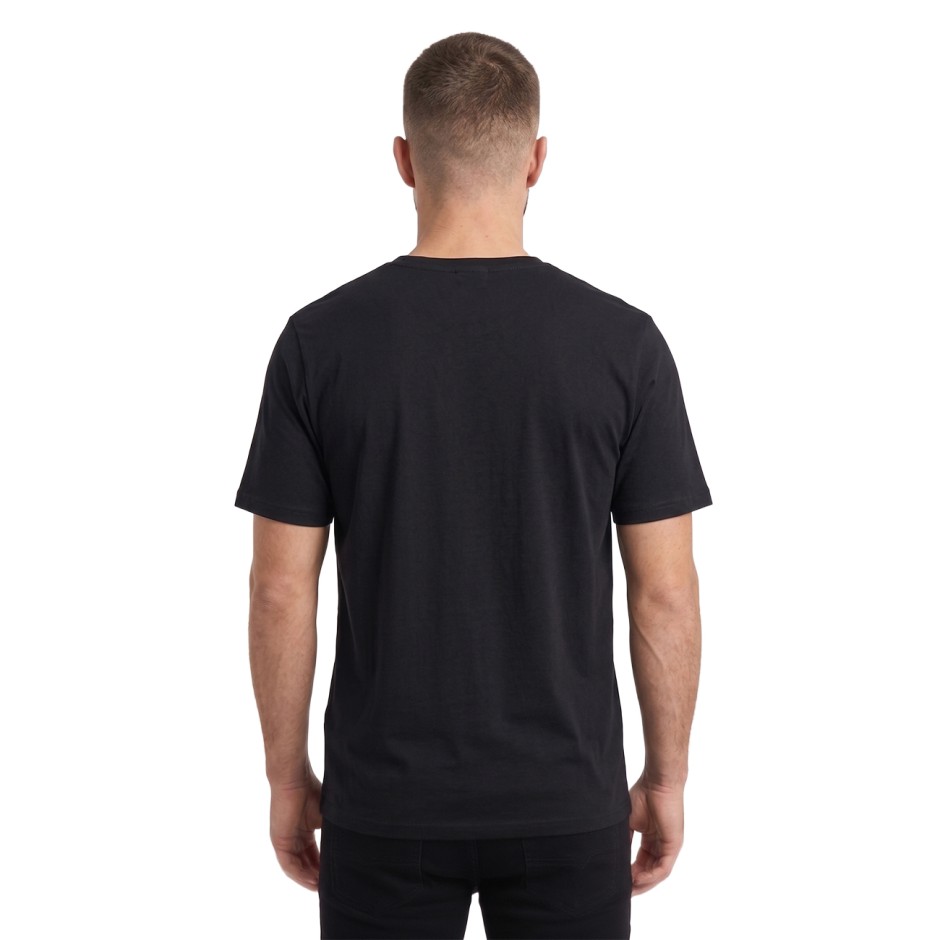 Men's T-Shirt Black - JJ Rebel Jrebvalde