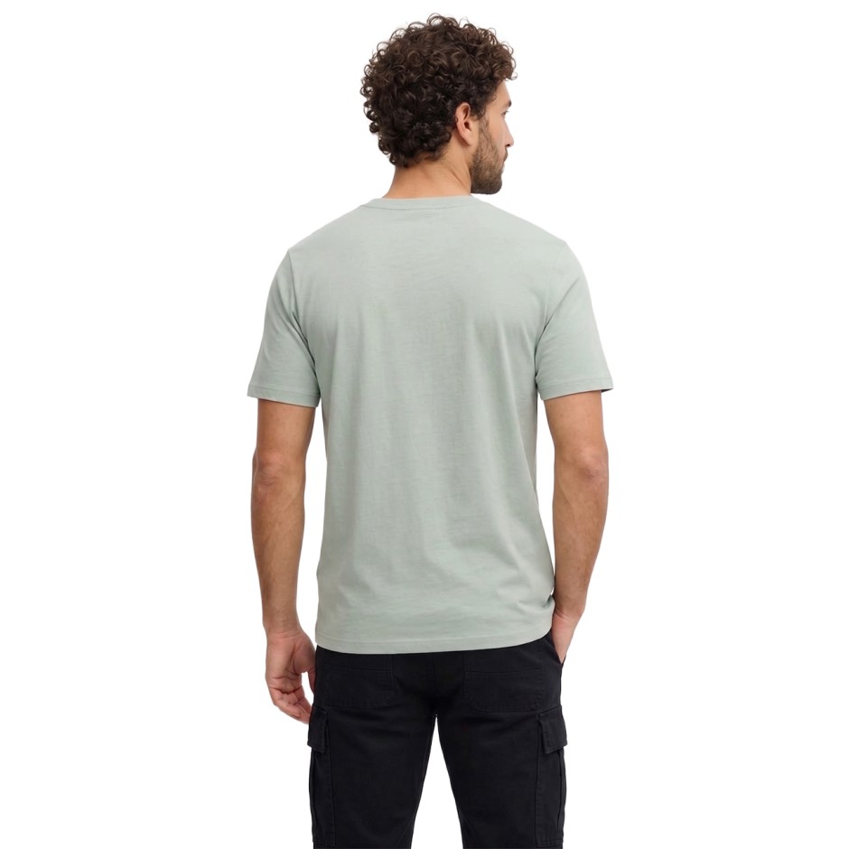 Men's T-Shirt Turquoise - JJ Rebel Jrebvalde
