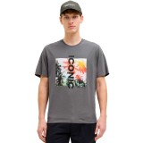 JJ REBEL TEE SS CREW NECK 12271046-CASTLEROCK Coal