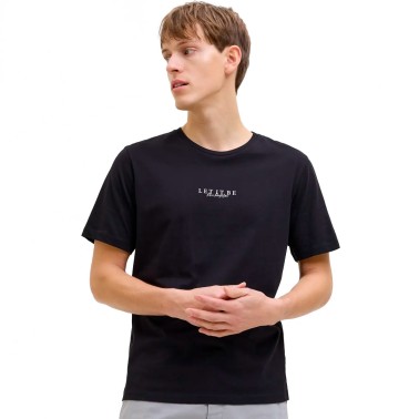JJ REBEL TEE SS CREW NECK 12271141-BLACK Black