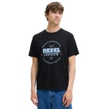 JJ REBEL JREBGRAY TEE SS CREW NECK 12282381-BLACK Black Image 
