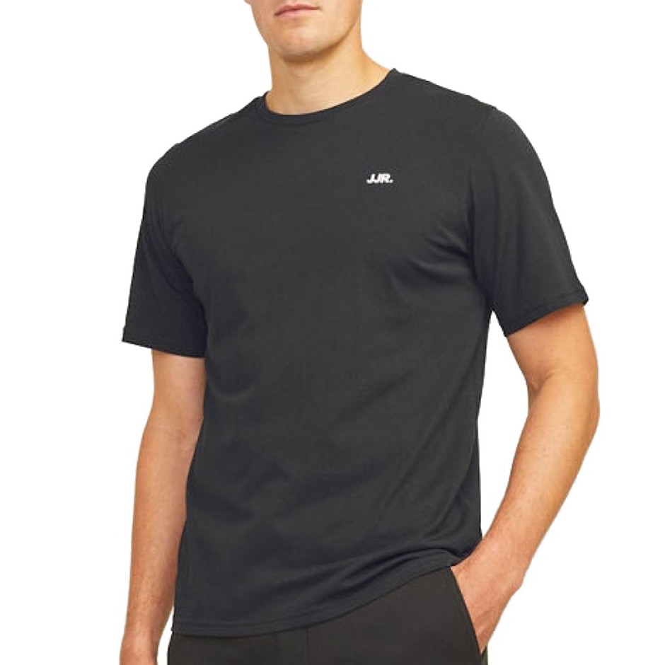 JJ REBEL LOGO TEE SS CREW NECK 12263850-BLACK Black