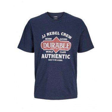 JJ REBEL JREBCASPER TEE SS CREW NECK 12266308-SKY CAPTAIN Blue