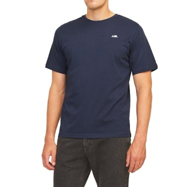 JJ REBEL LOGO TEE SS CREW NECK 12263850-SKY CAPTAIN Blue