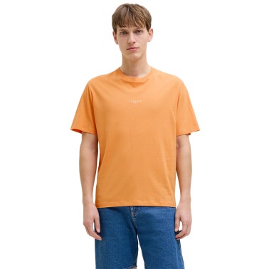 JJ REBEL JREBRUBEN TEE SS CREW NECK 12270985-4677366 Orange
