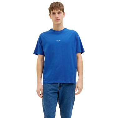 JJ REBEL JREBRUBEN TEE SS CREW NECK 12270985-4676699 Royal Blue