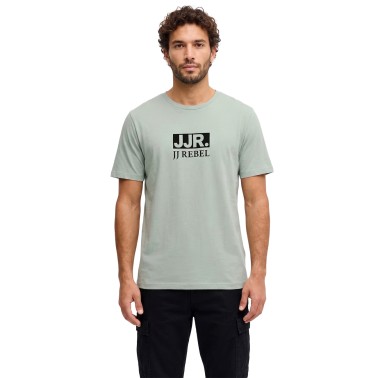 Men's T-Shirt Turquoise - JJ Rebel Jrebvalde