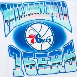 Ανδρική Κοντομάνικη Μπλούζα NBA Λευκή - Mitchell & Ness Philadelphia 76ers Stateside Pastel  Εικόνα 1