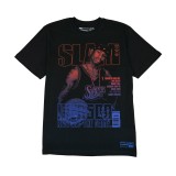 Ανδρική Κοντομάνικη Μπλούζα NBA Μαύρη - Mitchell & Ness Allen Iverson Philadelphia 76ers Slam Εικόνα 