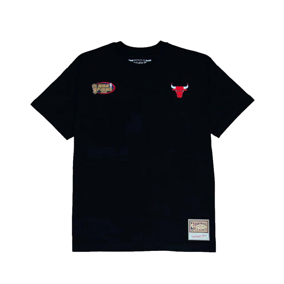 Ανδρική Κοντομάνικη Μπλούζα NBA Μαύρη - Mitchell & Ness Chicago Bulls Scottie Pippen