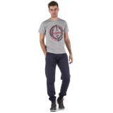 ΑΝΔΡΙΚΟ T-SHIRT VENIMO 118MSS-108-1 Γκρί Εικόνα 2
