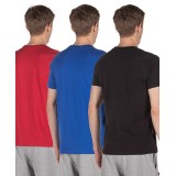 ΑΝΔΡΙΚΑ T-SHIRTS VENIMO 3-PACK 120MSS-765 Κόκκινο