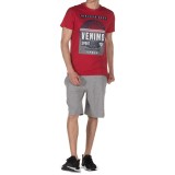 VENIMO MEN'S T-SHIRT 120MSS-704 Red