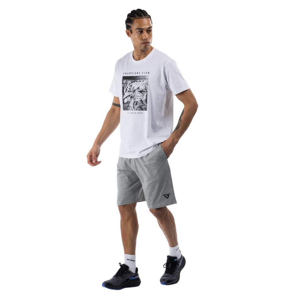 Men's Training T-Shirt White - VENIMO 