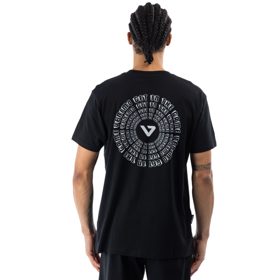 Men's Training T-Shirt Black - VENIMO 