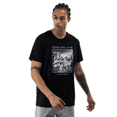 Men's Training T-Shirt Black - VENIMO 