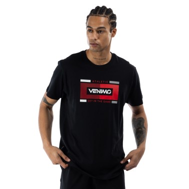 Men's Training T-Shirt Black - VENIMO 