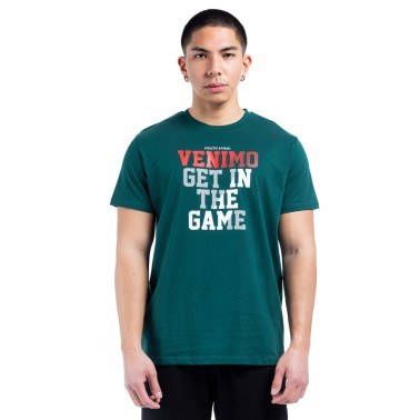 Ανδρική Κοντομάνικη Μπλούζα Προπόνησης Πράσινη - VENIMO