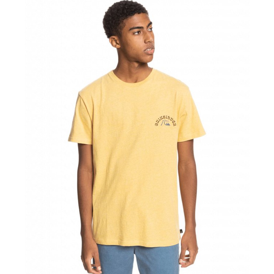 QUIKSILVER FOREIGN TIDES SS EQYZT06362-YHPH Yellow