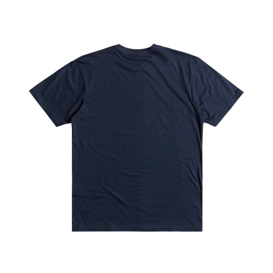 Ανδρική Κοντομάνικη Μπλούζα Μπλε - Quiksilver Basic