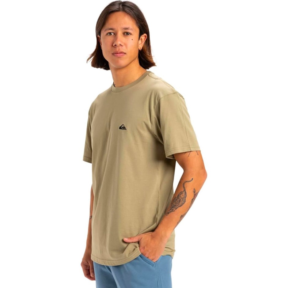 QUIKSILVER BASIC SS TEE YOUNG MEN EQYZT07711-TMZ0 Κhaki