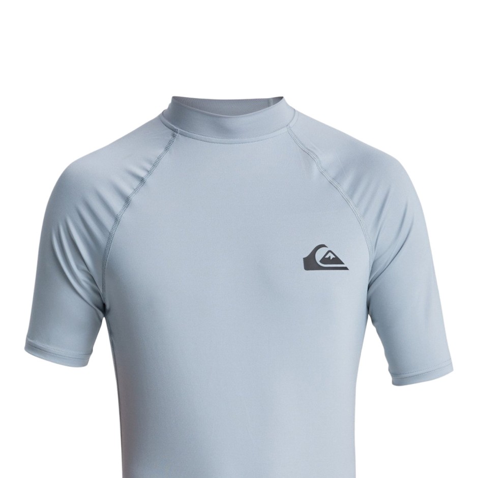 Ανδρική Αντηλιακή Μπλούζα Γκρι - Quiksilver Everyday UPF50 Surf