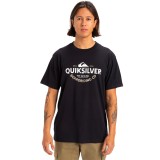 QUIKSILVER TYPED OUT SS EQYZT08064-KVJ0 Black Image 