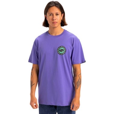 QUIKSILVER CIRCLE BACK SS EQYZT08054-PMG0 Purple