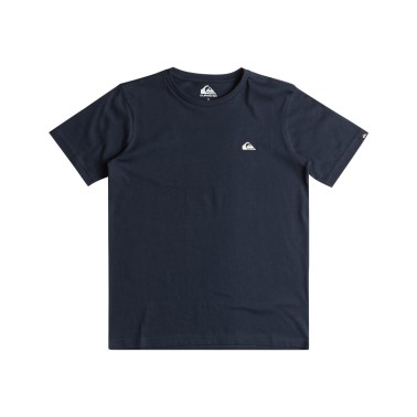 QUIKSILVER BASIC SS TEE YOUNG MEN EQYZT07711 Blue