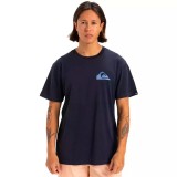 Ανδρική Κοντομάνικη Μπλούζα Μπλε - Quiksilver Window Pane Εικόνα 