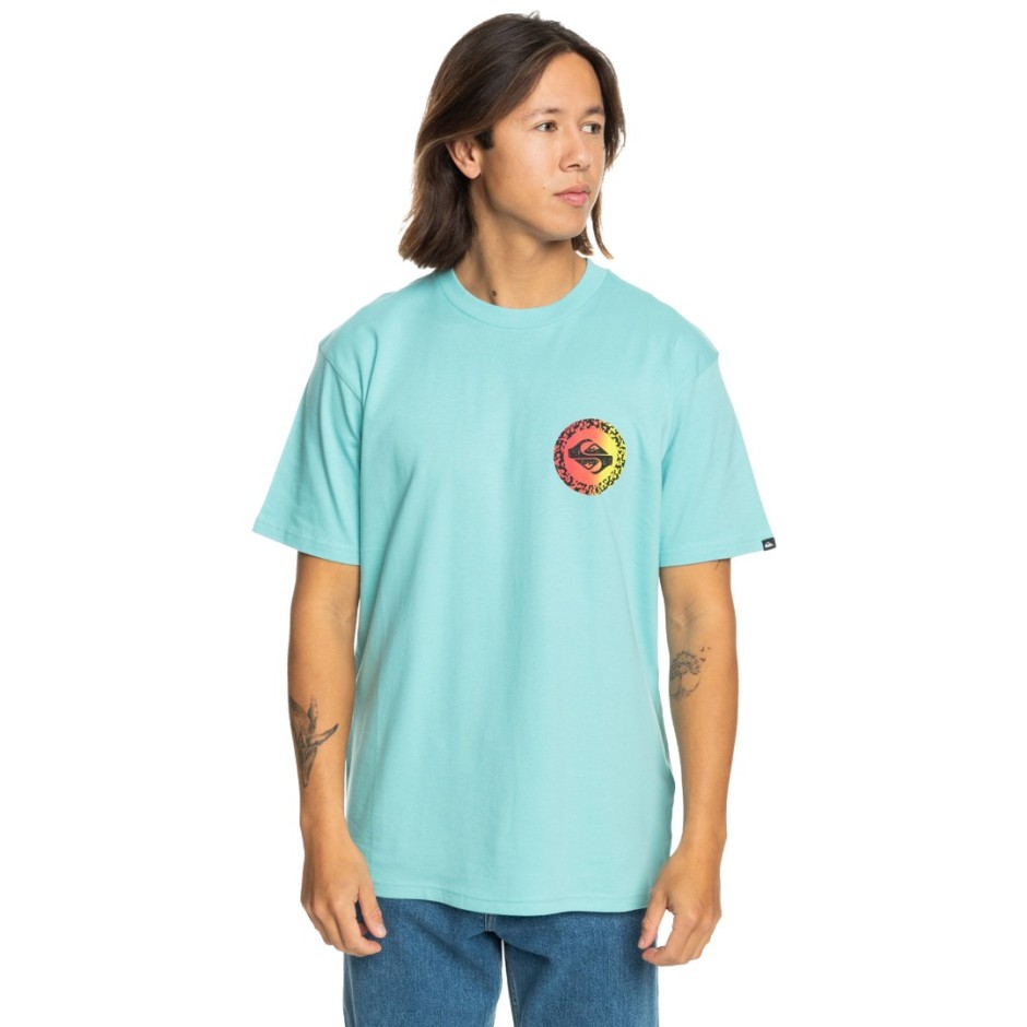 QUIKSILVER LONG FADE SS EQYZT07670-BHA0 Turquoise