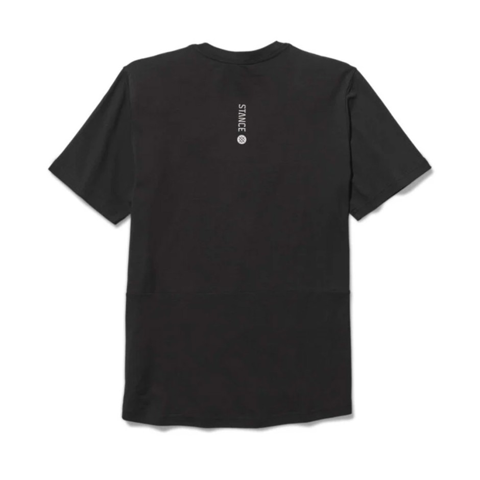 Ανδρική Κοντομάνικη Μπλούζα Μαύρη - Stance Fragment Performance