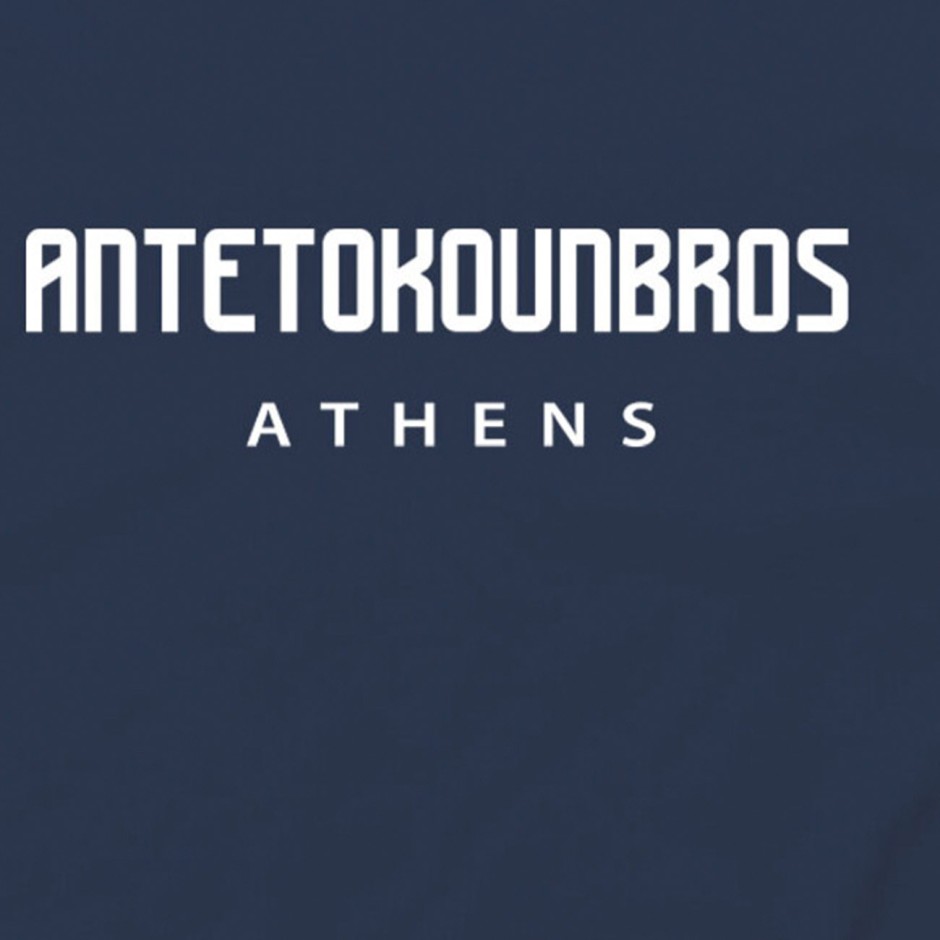 Ανδρική Κοντομάνικη Μπλούζα Μπλε - Antetokounbros Location Athens